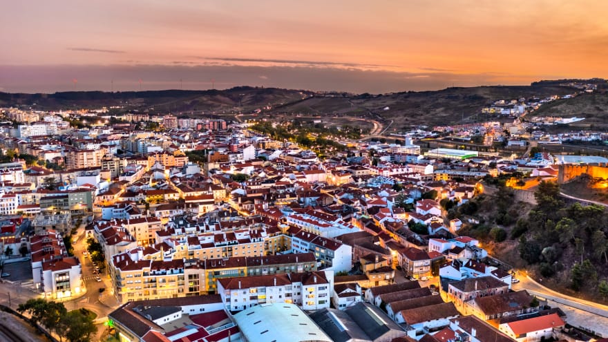 Torres Vedras city centre, Portugal